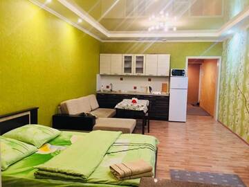 Фотографии Апартаменты Apartments Zolotoy Kvadrat г. Алматы (Казахстан) №1 Фото Апартаменты Apartments Zolotoy Kvadrat г. Алматы 1