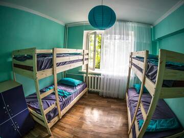Фото номера Кровать в общем номере с 4 кроватями Хостелы Hostel Loco г. Алматы 6