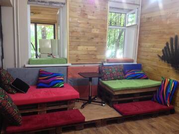 Фото номера Двухместный номер эконом-класса с 1 кроватью Хостелы Hostel Loco г. Алматы 12