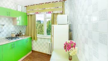 Фото номера Апартаменты с 3 спальнями Апартаменты Apartment Utegen Batyr 2 г. Алматы 18
