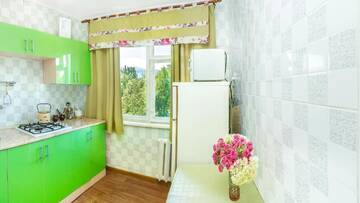 Фото номера Апартаменты с 2 спальнями Апартаменты Apartment Utegen Batyr 2 г. Алматы 26