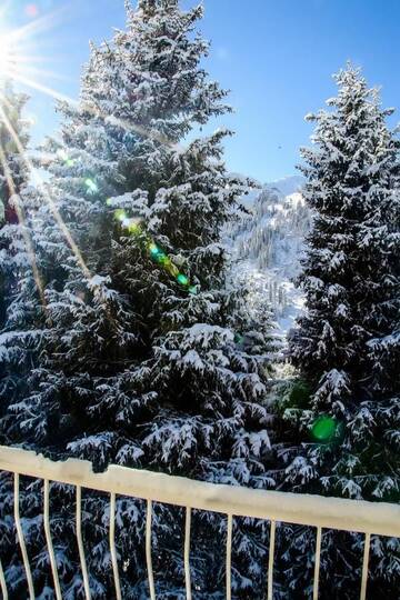 Фото номера Дом с 4 спальнями Дома для отпуска Shymbulak Resort House г. Алматы 8