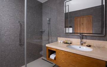 Фото номера Номер с кроватью размера «king-size» Отель DoubleTree by Hilton Almaty г. Алматы 3
