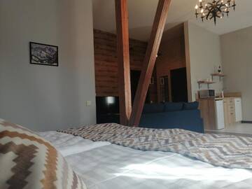 Фото номера Номер-студио Делюкс с кроватью размера &quot;king-size&quot; Отель Irbis Inn г. Алматы 13