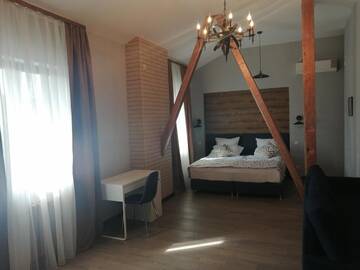 Фото номера Номер-студио Делюкс с кроватью размера &quot;king-size&quot; Отель Irbis Inn г. Алматы 15