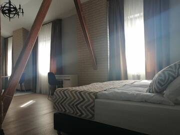 Фото номера Номер-студио Делюкс с кроватью размера &quot;king-size&quot; Отель Irbis Inn г. Алматы 16