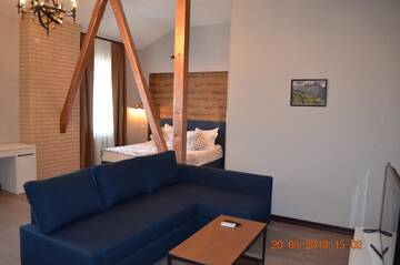 Фото номера Номер-студио Делюкс с кроватью размера &quot;king-size&quot; Отель Irbis Inn г. Алматы 8