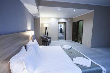 Фото номера Улучшенный люкс Отель Renion Park Hotel г. Алматы 5