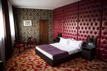 Фото номера Двухместный номер Делюкс с 1 кроватью Отель Grand Opera Hotel г. Алматы 6