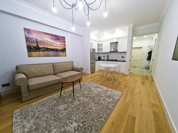 Фото номера Апартаменты с балконом Отель Opera Apartments г. Алматы 10