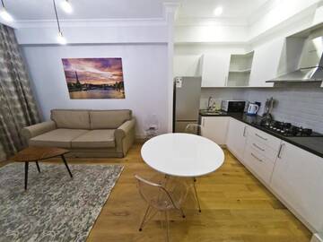Фото номера Апартаменты с балконом Отель Opera Apartments г. Алматы 11