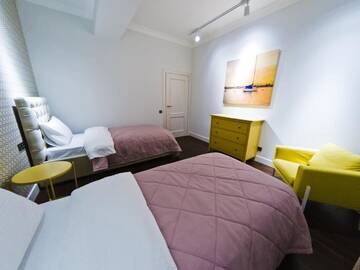 Фото номера Апартаменты с 2 спальнями Отель Opera Apartments г. Алматы 14