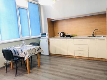 Фото номера Апартаменты Делюкс Апартаменты InterHouse Apartments г. Алматы 11