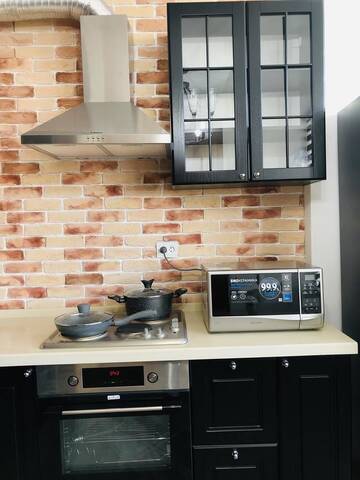 Фото номера Лофт Апартаменты InterHouse Apartments г. Алматы 21