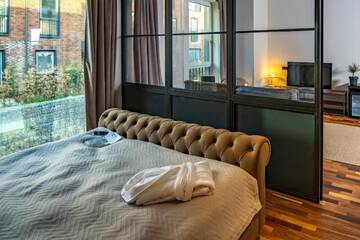 Фото номера Апартаменты-студио Апарт-отели Apart Hotel by Parmigiano Group г. Алматы 6