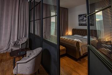 Фото номера Улучшенные апартаменты Апарт-отели Apart Hotel by Parmigiano Group г. Алматы 4