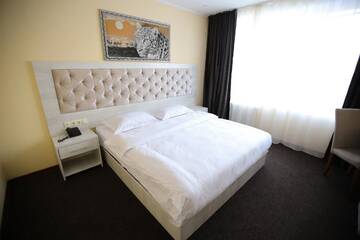 Фото номера Люкс с 1 спальней Отель Altai Business Hotel г. Алматы 9