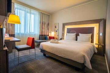 Фото номера Стандартный двухместный номер с 1 кроватью Отель Novotel Almaty City Center г. Алматы 10