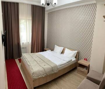 Фото номера Двухместный номер с 1 кроватью Отель Bastau Hotel г. Алматы 4