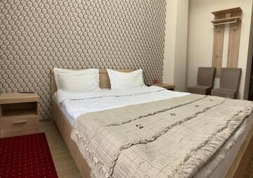 Фото номера Двухместный номер с 1 кроватью Отель Bastau Hotel г. Алматы 2