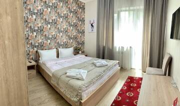 Фото номера Большой двухместный номер с 1 кроватью Отель Bastau Hotel г. Алматы 9