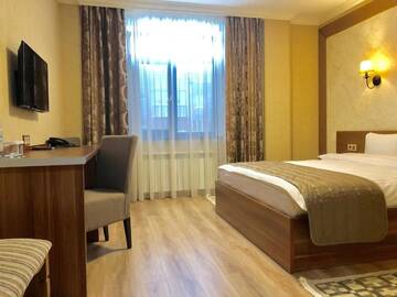 Фото номера Двухместный номер с 1 кроватью Отель Sacvoyage Hotel г. Алматы 9