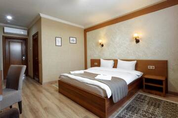 Фото номера Двухместный номер с 1 кроватью Отель Sacvoyage Hotel г. Алматы 3
