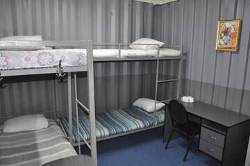 Фото номера Кровать в общем 8-местном номере Хостелы Hostel 24 г. Алматы 3