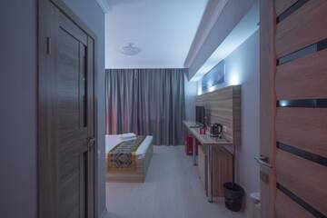 Фото номера Двухместный номер Делюкс с 1 кроватью Мини-отель ASIA Hotel г. Алматы 4