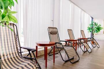 Фото номера Стандартный номер с кроватью размера &quot;king-size&quot; Отель Shera Inn Hotel г. Алматы 23