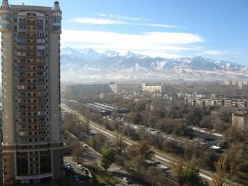 Фото номера Апартаменты с 1 спальней Апартаменты AHome 72 at MegaTowers Almaty г. Алматы 15