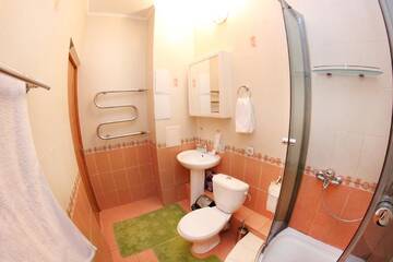 Фото номера Апартаменты с 1 спальней Апартаменты AHome 72 at MegaTowers Almaty г. Алматы 13