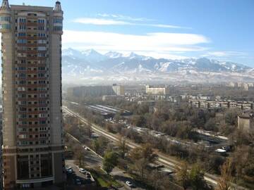 Фото номера Апартаменты с 1 спальней Апартаменты AHome 72 at MegaTowers Almaty г. Алматы 32