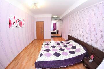 Фото номера Апартаменты с 1 спальней Апартаменты AHome 72 at MegaTowers Almaty г. Алматы 10