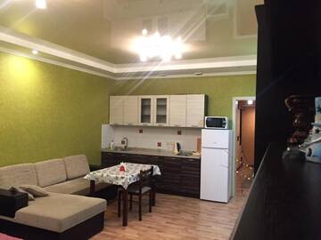 Фото номера Апартаменты-студио Апартаменты Apartments Zolotoy Kvadrat г. Алматы 15