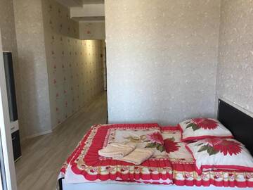 Фото номера Апартаменты с 1 спальней Апартаменты Apartments Zolotoy Kvadrat г. Алматы 7