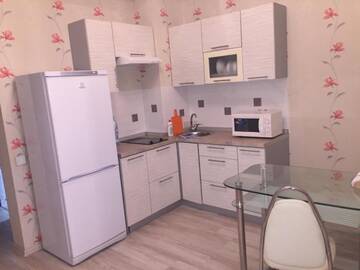 Фото номера Апартаменты с 1 спальней Апартаменты Apartments Zolotoy Kvadrat г. Алматы 8
