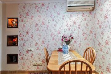 Фото номера Апартаменты с 2 спальнями Апартаменты AHome 34 at Dostyk 117B г. Алматы 18