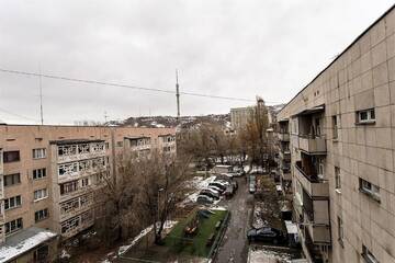 Фото номера Апартаменты с 2 спальнями Апартаменты AHome 34 at Dostyk 117B г. Алматы 27