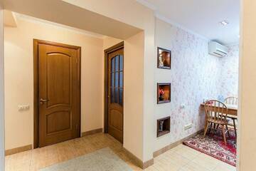 Фото номера Апартаменты с 2 спальнями Апартаменты AHome 34 at Dostyk 117B г. Алматы 24