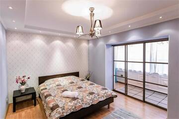 Фото номера Апартаменты с 2 спальнями Апартаменты AHome 34 at Dostyk 117B г. Алматы 31