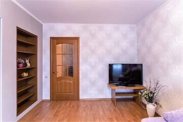 Фото номера Апартаменты с 2 спальнями Апартаменты AHome 34 at Dostyk 117B г. Алматы 10