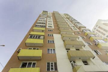Фото номера Апартаменты с 1 спальней Апартаменты AHome 03 at Balzak 8D г. Алматы 19