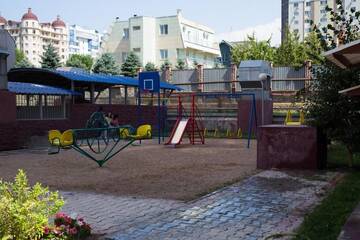 Фото номера Апартаменты с 1 спальней Апартаменты AHome 03 at Balzak 8D г. Алматы 21