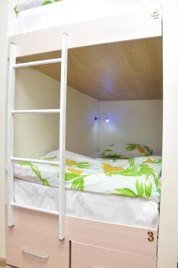 Фото номера Кровать в общем 8-местном номере для мужчин и женщин Хостелы ART Hostel г. Алматы 14