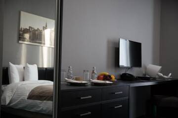 Фото номера Стандартный двухместный номер с 1 кроватью Отель Maqan Hotel Almaty г. Алматы 14