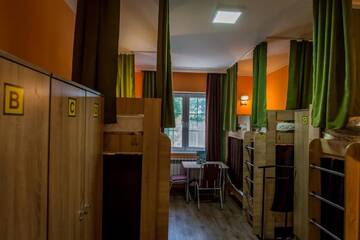 Фото номера Кровать в общем 8-местном номере для мужчин и женщин Хостелы DA Hostel Almaty г. Алматы 4