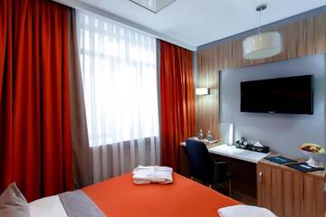 Фото номера Улучшенный люкс Отель Mildom Premium Hotel г. Алматы 9