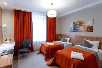 Фото номера Улучшенный люкс Отель Mildom Premium Hotel г. Алматы 7