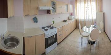 Фото номера Апартаменты с 1 спальней Апартаменты AHome 12 on Balzak street г. Алматы 11